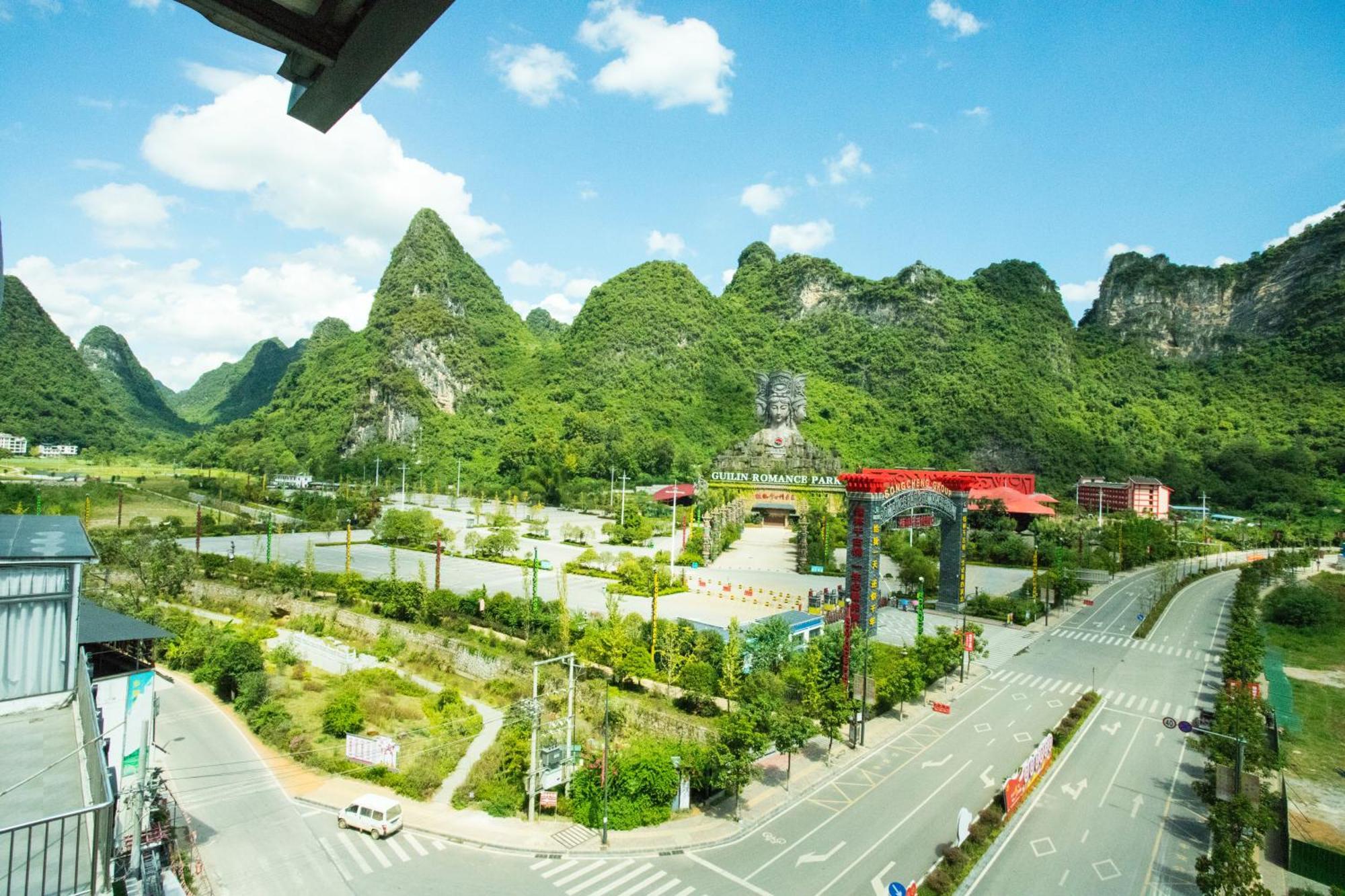 Gasthaus Sure I Do全景山宿 Yangshuo Exterior foto